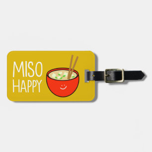 Miso-glücklicher Gepäckanhänger