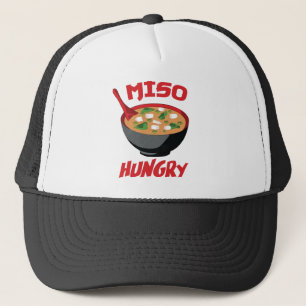 Miso Hungry Funny Food Kawaii Truckerkappe