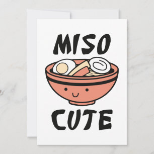 Miso Niedlich Dankeskarte