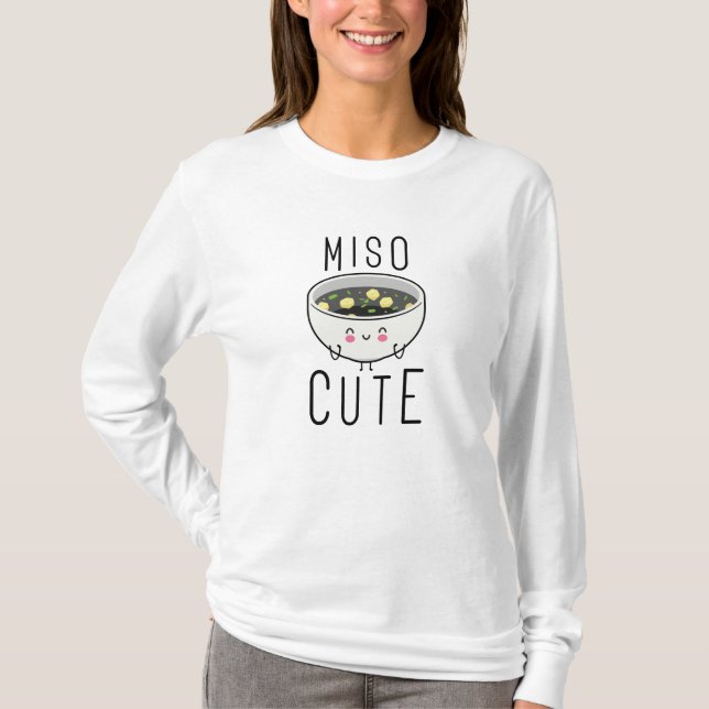 Miso Niedlich T-Shirt (Vorderseite)