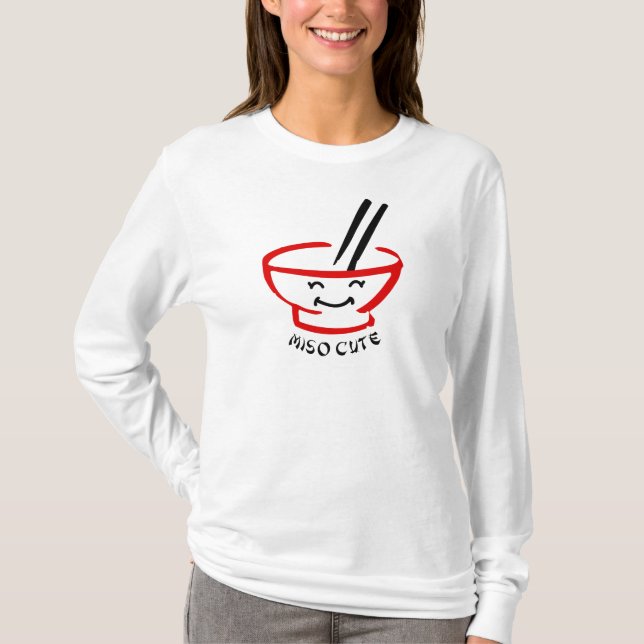 Miso niedlich T-Shirt (Vorderseite)