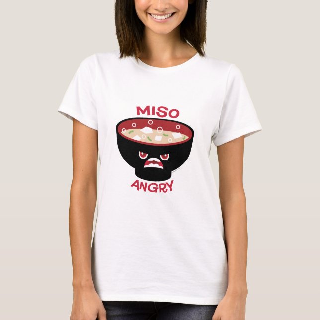 Miso verärgert T-Shirt (Vorderseite)