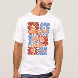 Misogyny ist nicht lustig - Retro Floral T-Shirt