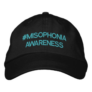 Misophonia Awareness Ball Cap - Aquamarin Bestickte Baseballkappe