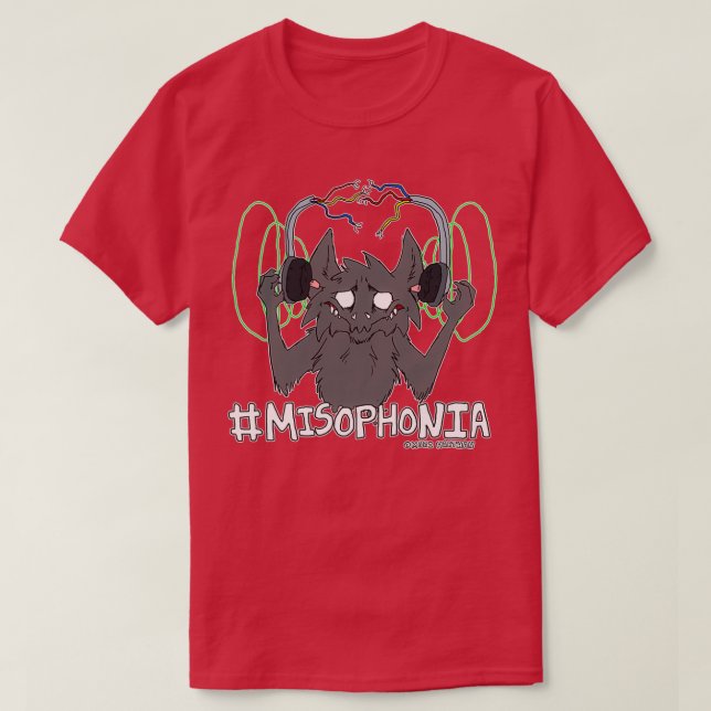 Misophonia T-Shirt (Design vorne)
