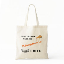 Misophonische Stimmung Tasche