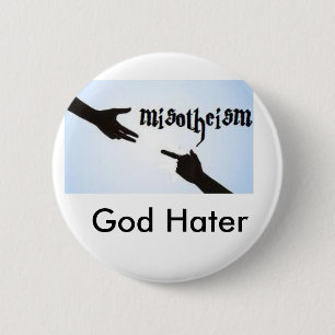 Misotheism Button