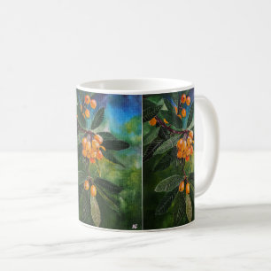 Mispeln im April Frühling Gemälde von Alfred Fox Kaffeetasse
