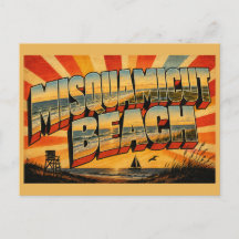 Misquamicut Beach RI Atlantischer Ozean Küstenkuns