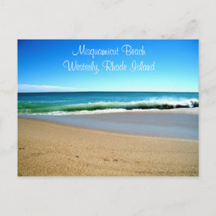 Misquamicut Beach RI Postkarte