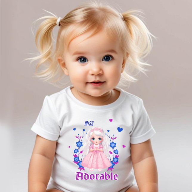 Miss adorable baby t-shirt (Von Creator hochgeladen)