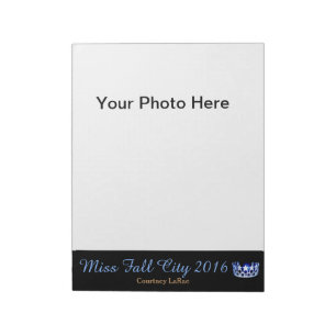 Miss America Art Pageant Foto Autograph Pad Notizblock