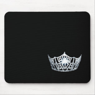 Miss America Crown Mouse Pad Mousepad