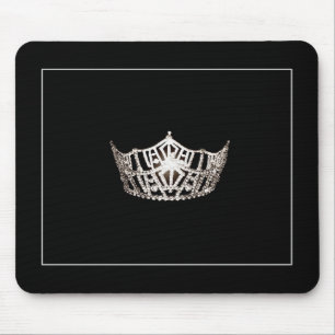 Miss America Crown Mouse Pad Mousepad
