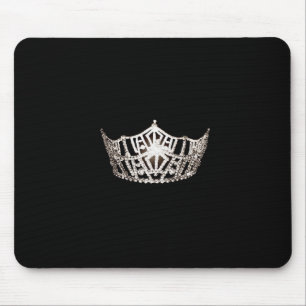 Miss America Crown Mouse Pad Mousepad
