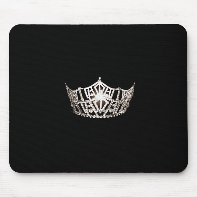 Miss America Crown Mouse Pad Mousepad (Vorne)