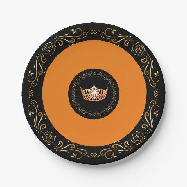 Miss America Orange Crown 7" Teller (Vorderseite)