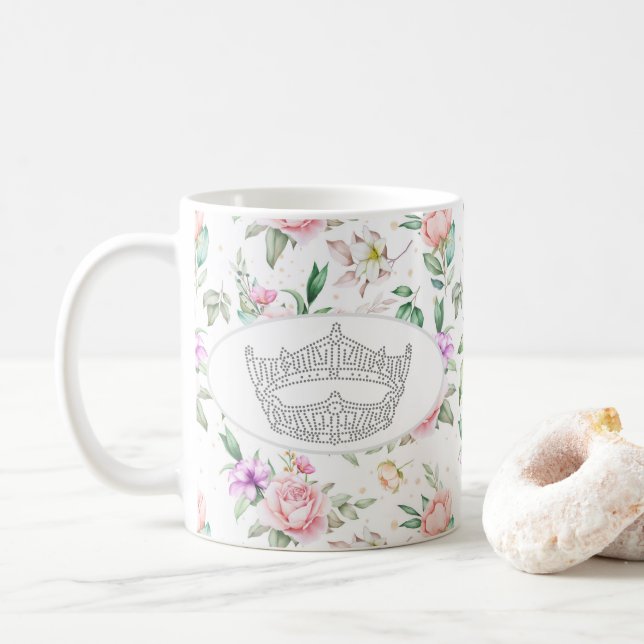 Miss America Pageant Crown Tasse (Mit Donut)