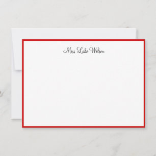 Miss America Pageant Custom Note Card Mitteilungskarte