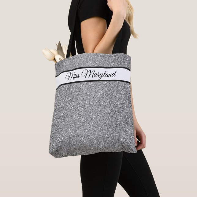 Miss America Pageant Imitate Glitzer Tote Bag (Von Nahem)