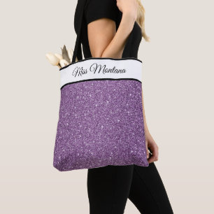 Miss America Pageant Imitate Glitzer Tote Bag