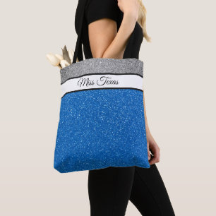 Miss America Pageant Imitate Glitzer Tote Bag