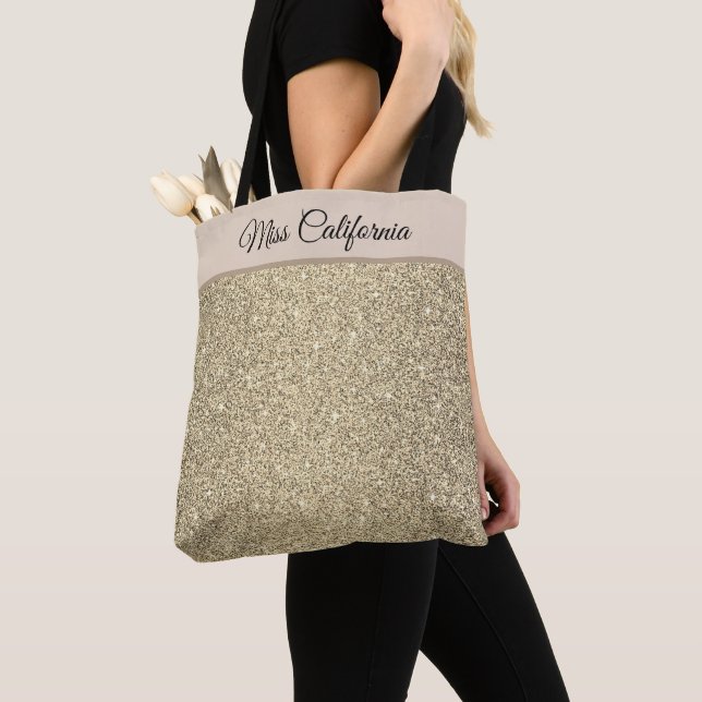 Miss America Pageant Imitate Glitzer Tote Bag (Von Nahem)