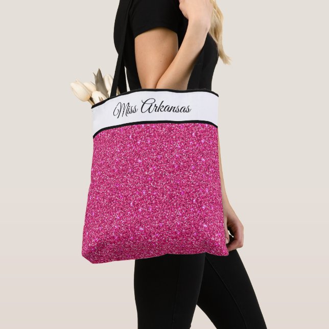 Miss America Pageant Imitate Glitzer Tote Bag (Von Nahem)