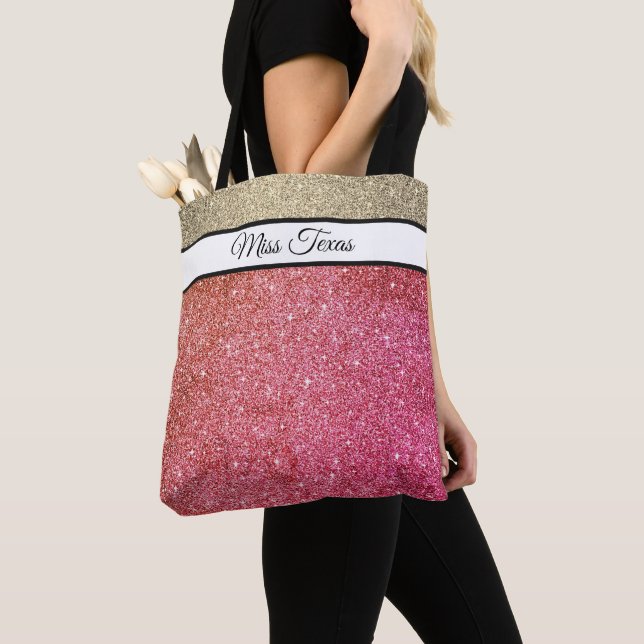 Miss America Pageant Imitate Glitzer Tote Bag (Von Nahem)