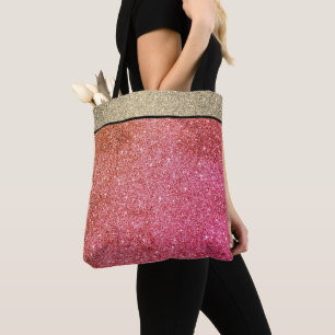 Miss America Pageant Imitate Glitzer Tote Bag