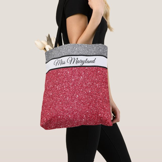Miss America Pageant Imitate Glitzer Tote Bag (Von Nahem)