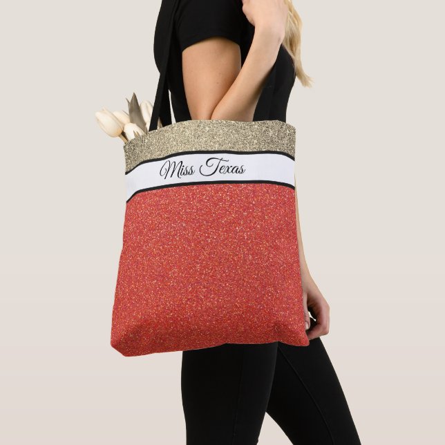 Miss America Pageant Imitate Glitzer Tote Bag (Von Nahem)