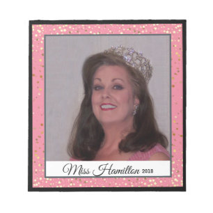 Miss America Rodeo Autograph Pad-Stardust Notizblock