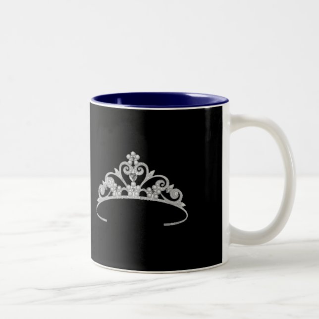 Miss America Rodeo Silver Pageant Crown Tasse (Rechts)