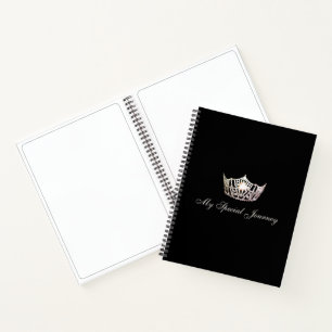 Miss America Silver Crown Custom Journal-Notebook Notizbuch