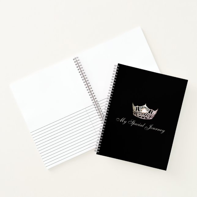 Miss America Silver Crown Custom Journal-Notebook Notizbuch (Innenseite)