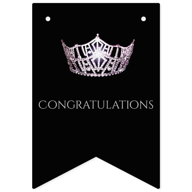 Miss America Silver Crown Party Banner (Erste Fahne)
