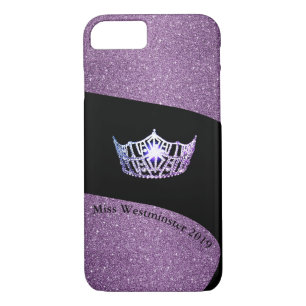 Miss America Silver Crown Phone Cases Custom