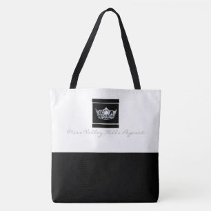Miss America Stil Black Bottom Crown Tasche