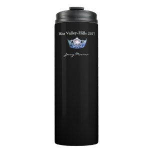 Miss America Stil Crown Thermal Tumbler Thermosbecher