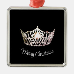 Miss America Stil Kronenornament Ornament Aus Metall