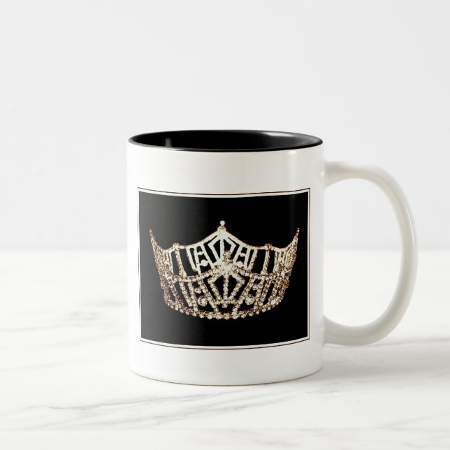 Miss America Stil Platinum Crown Tasse (Rechts)