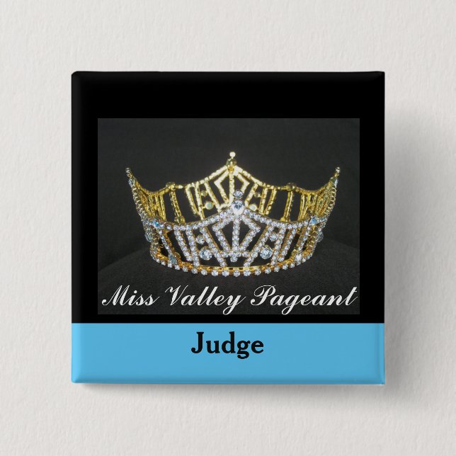 Miss America Style beurteilt das benutzerdefiniert Button (Vorderseite)