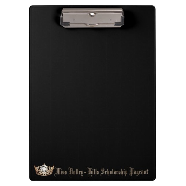 Miss America Style Cropboard Klemmbrett (Vorderseite)
