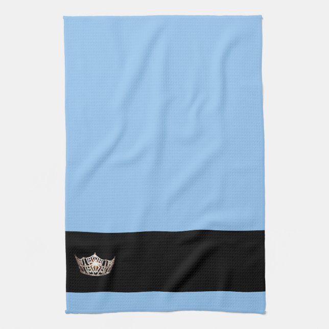 Miss America Style Crown Kitchtuch Geschirrtuch (Vertikal)