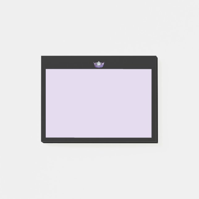 Miss America style Crown Post-it-Notes Post-it Klebezettel (Vorderseite)