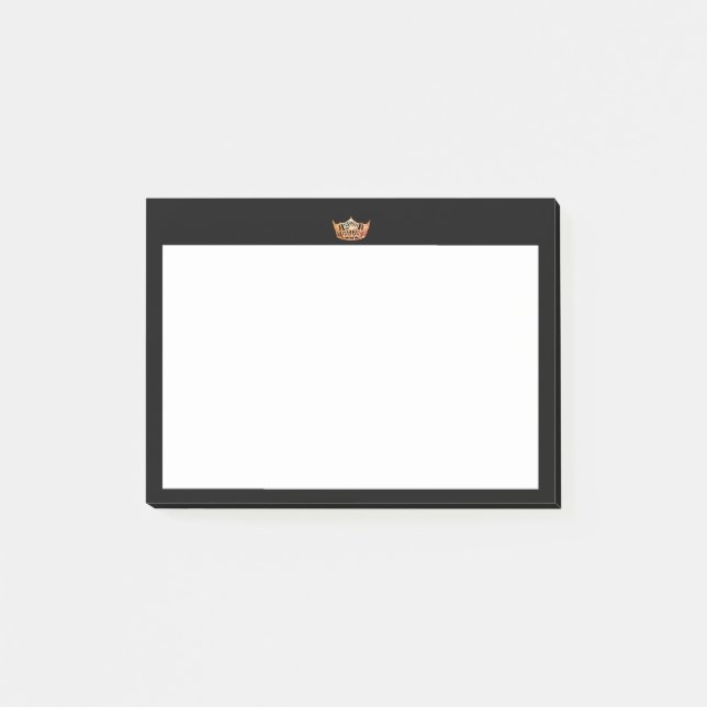 Miss America style Crown Post-it-Notes Post-it Klebezettel (Vorderseite)