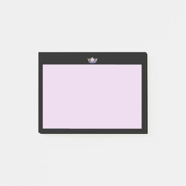 Miss America style Crown Post-it-Notes Post-it Klebezettel (Vorderseite)