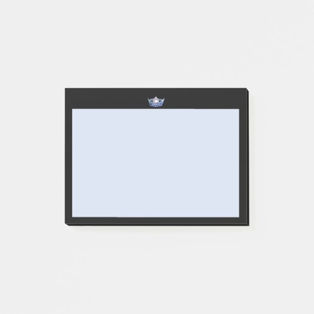 Miss America style Crown Post-it-Notes Post-it Klebezettel (Vorderseite)