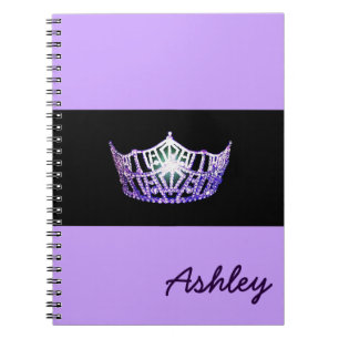 Miss America style Notebook Crown & Individuelle N Notizblock